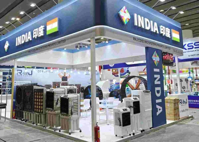 Raj Cooling Systems, Canton Fair, air coolers, Boxer Fans, evaporative cooling, new product launch, Guangzhou, China, trade fair, industrial cooling